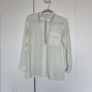 Vintage oversized blouse